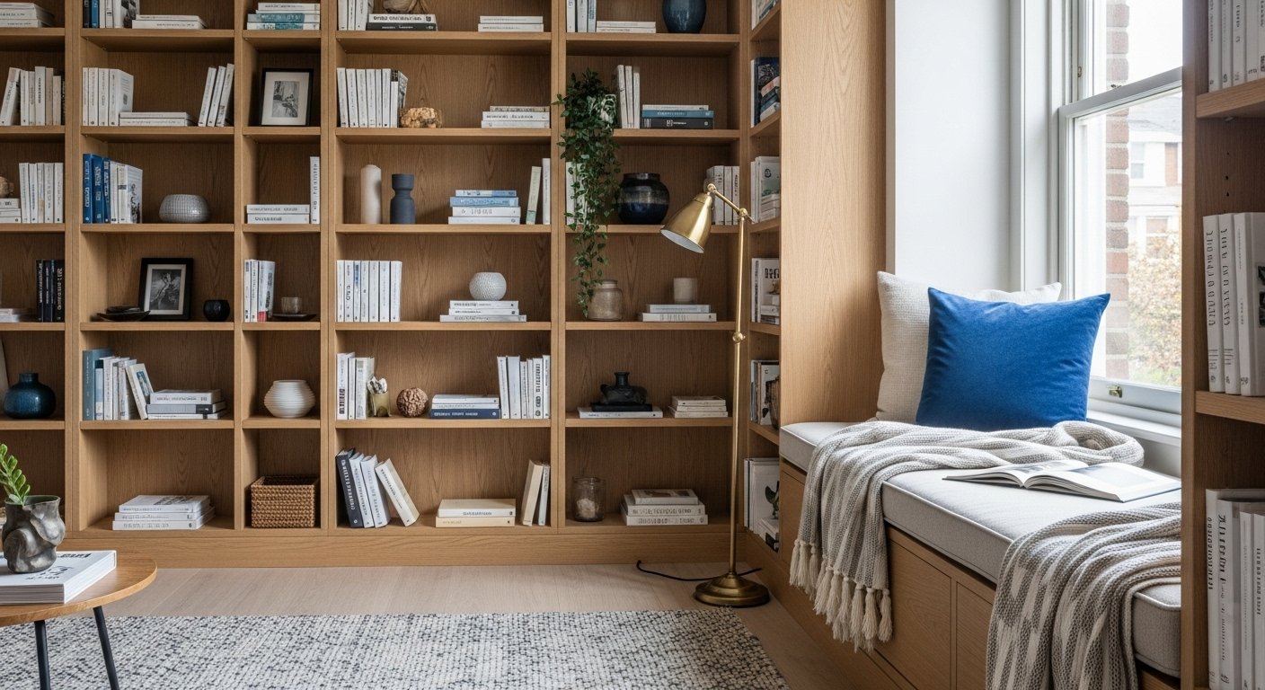 13 Modern Home Library Ideas Bookshelf Wall Layouts That Look Designer