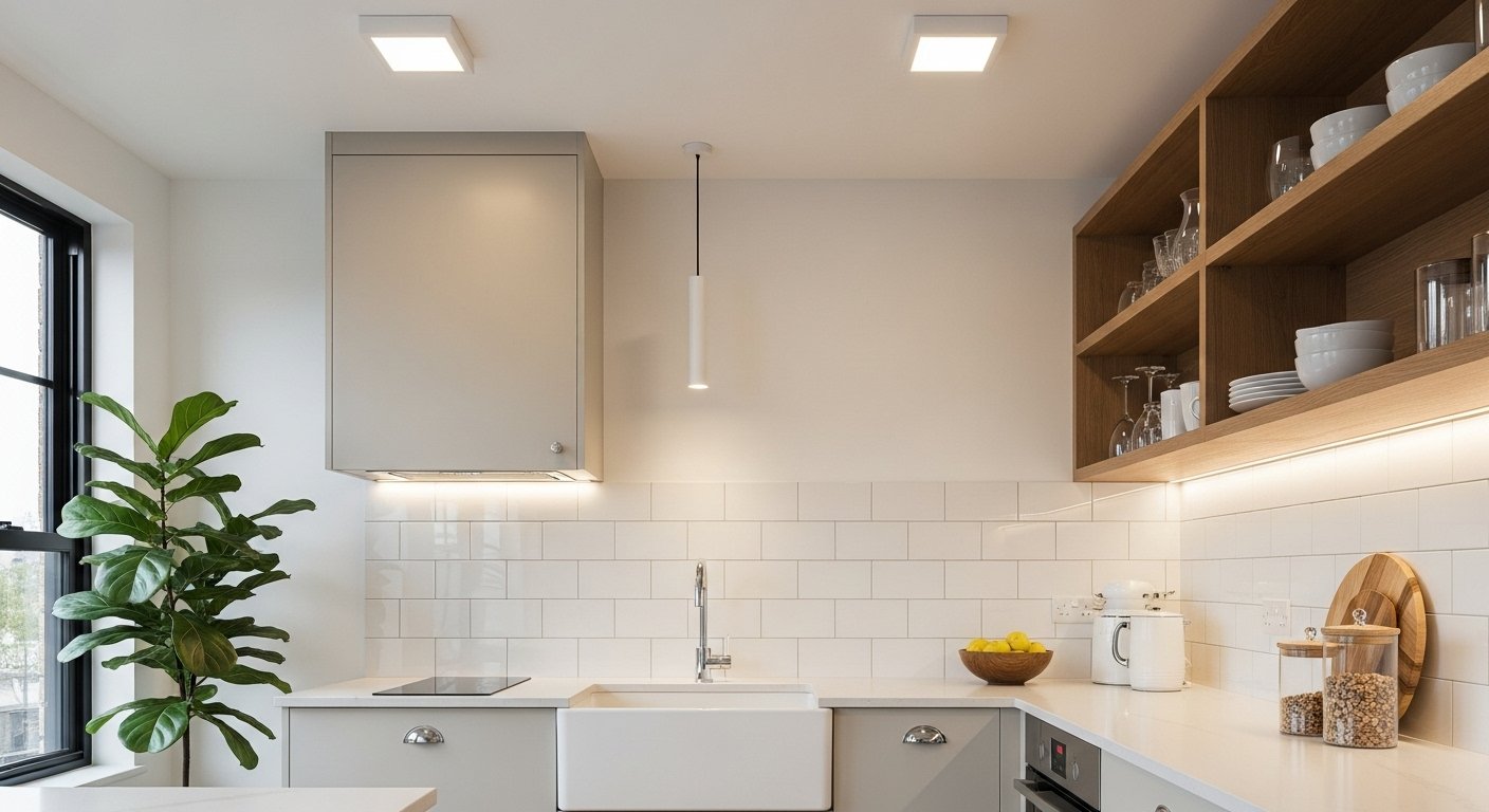 15 Small Kitchen Lighting Ideas for Low Ceilings That Donâ€™t Feel Cluttered