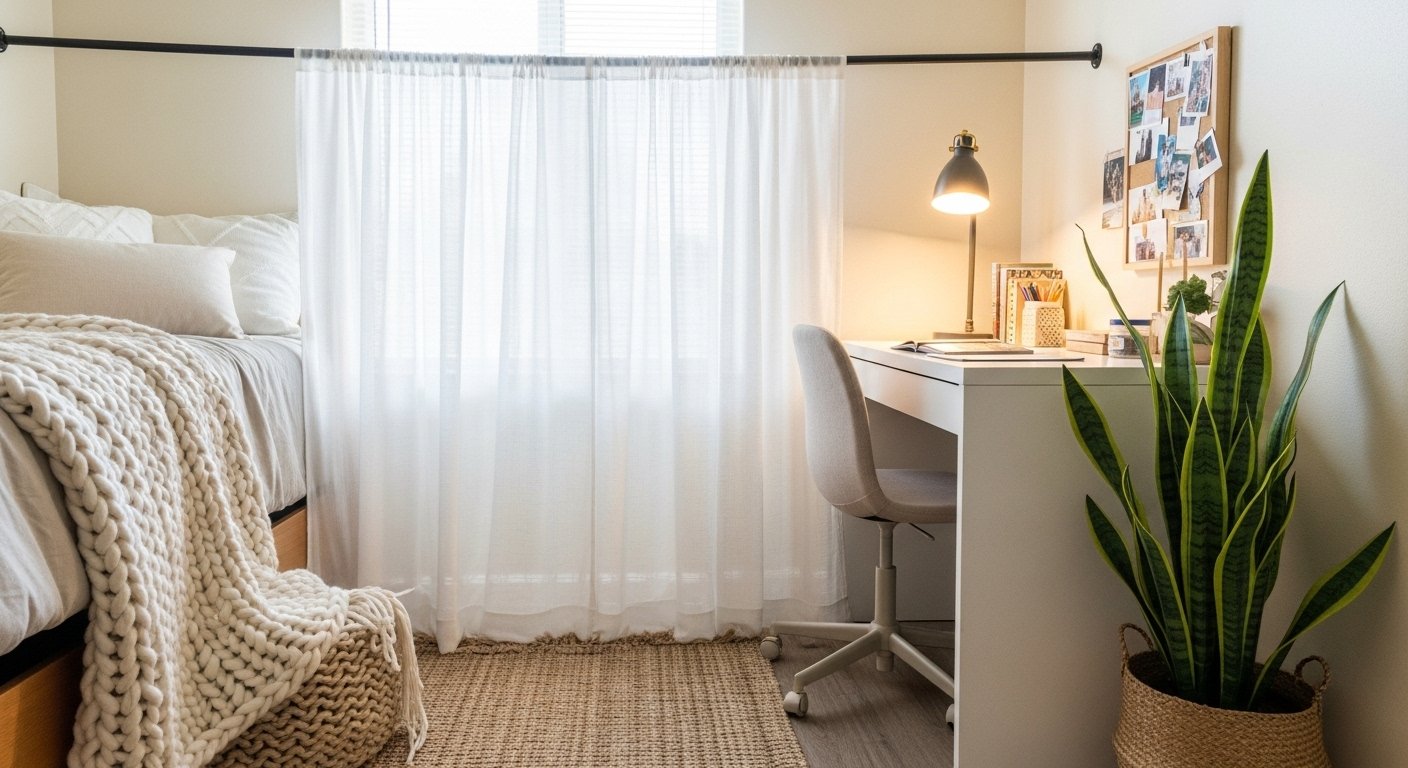 11 Dorm Room Divider Ideas That Create Privacy Without Making the Room Feel Smaller