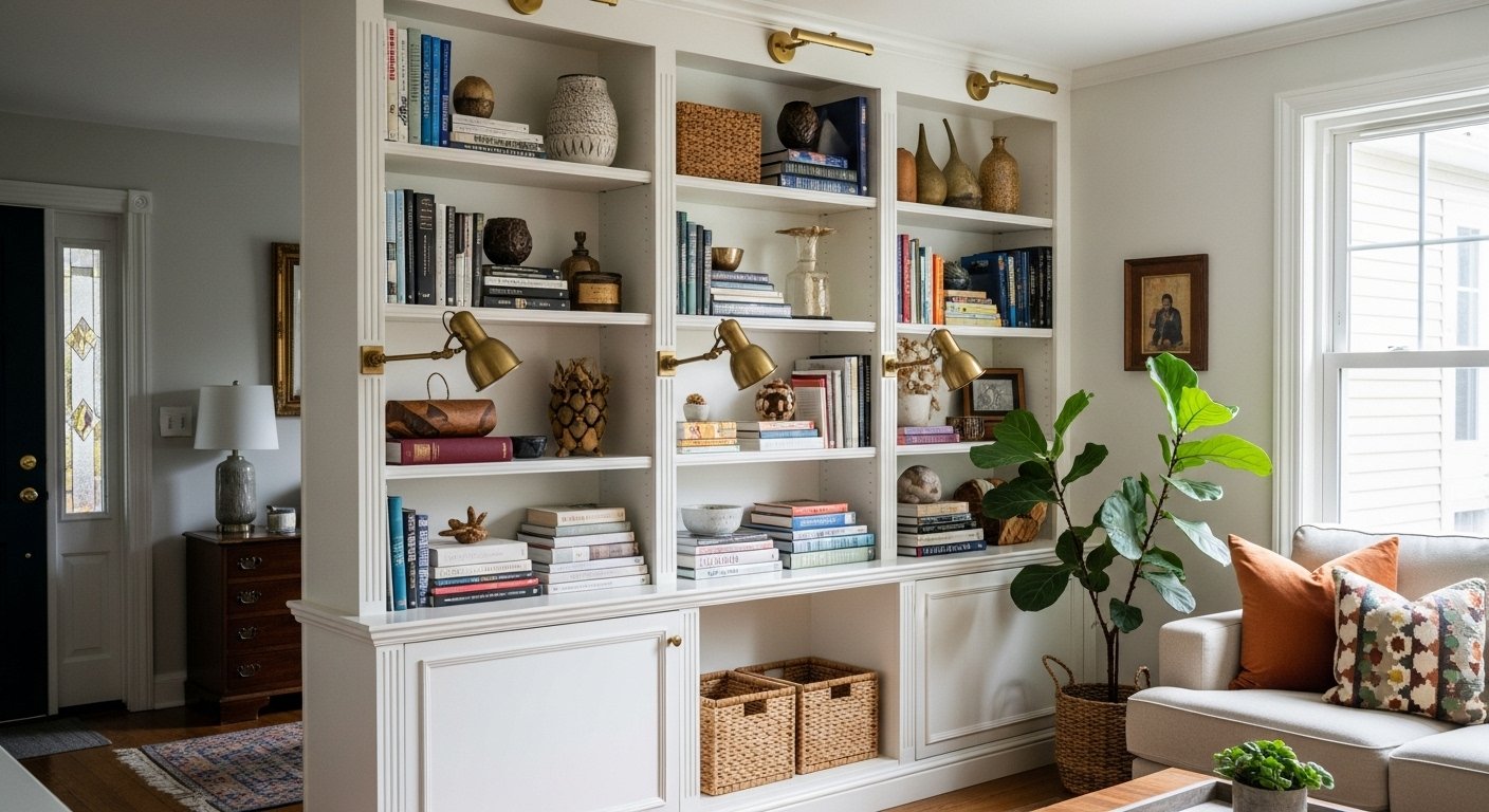 7 IKEA Hack Bookcase Room Divider Ideas That Look Built-In (Budget Friendly)
