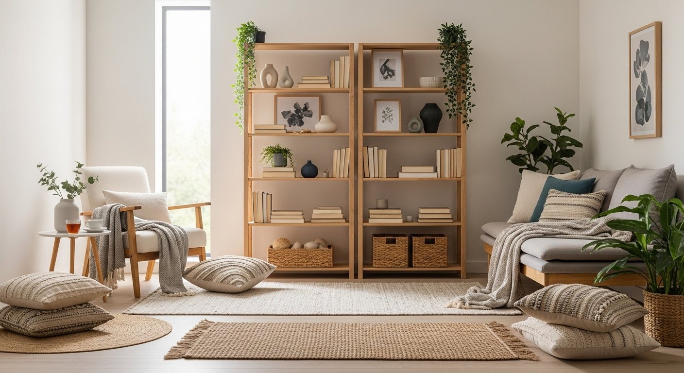 Two-Sided Bookcase Room Dividers: 6 Mistakes to Avoid in Small Living Rooms
