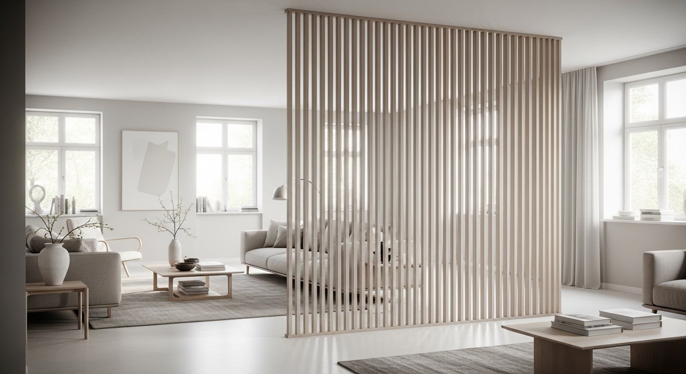 6 Slat Wall Divider Ideas That Feel Modern and Airy (Perfect for Open Layouts)