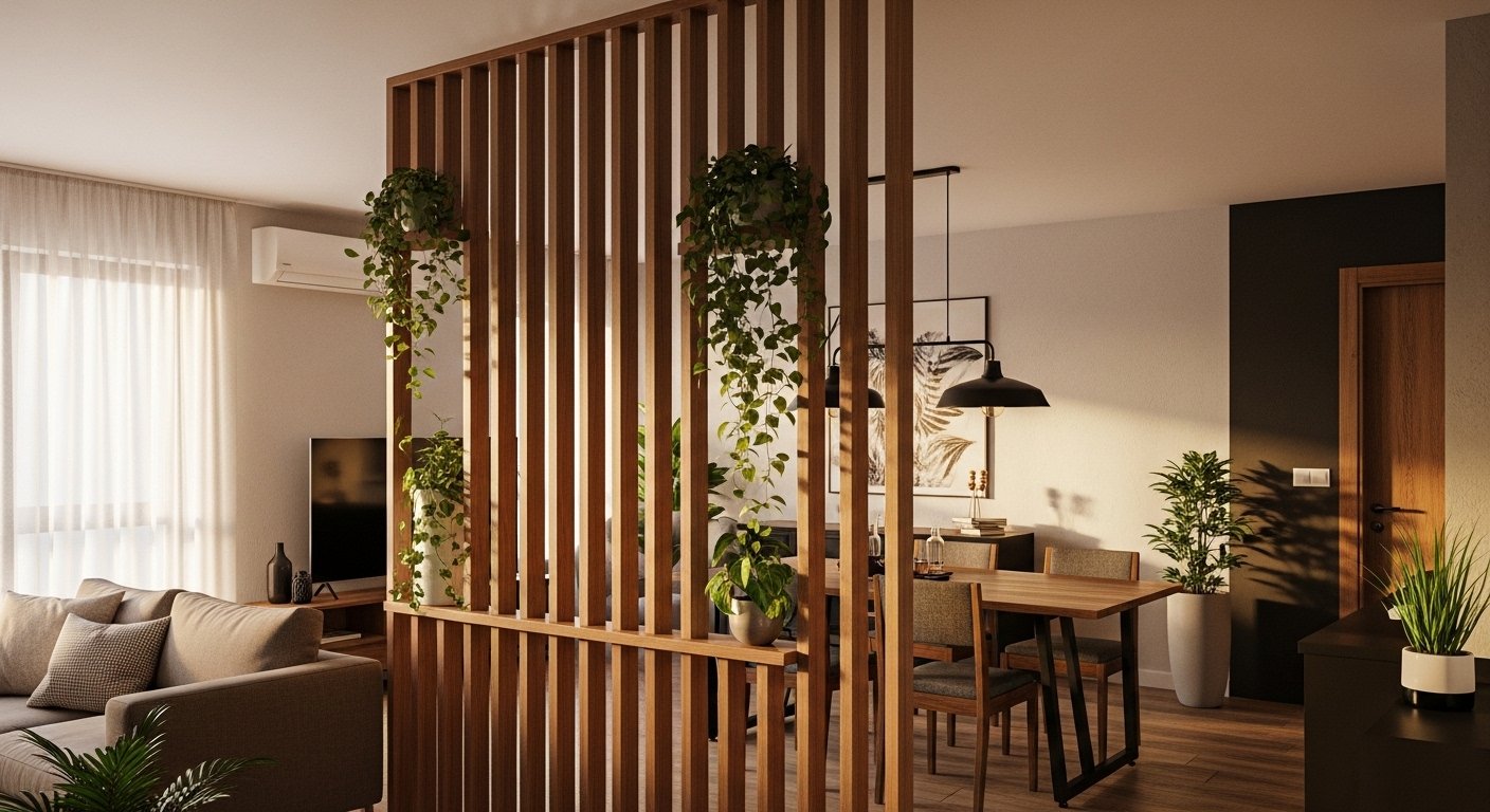 12 Living Room Divider Ideas That Define Spaces in Open-Concept Homes