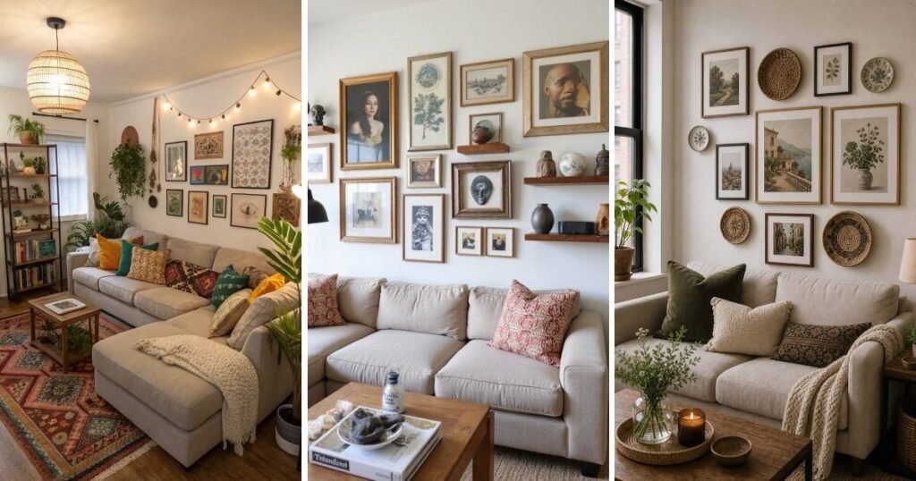 25 Cool Above Couch Wall Decor For Small Spaces for Any Home
