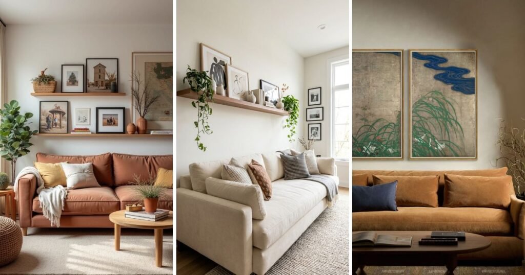 12 Top Modern Above Couch Wall Decor on a Budget