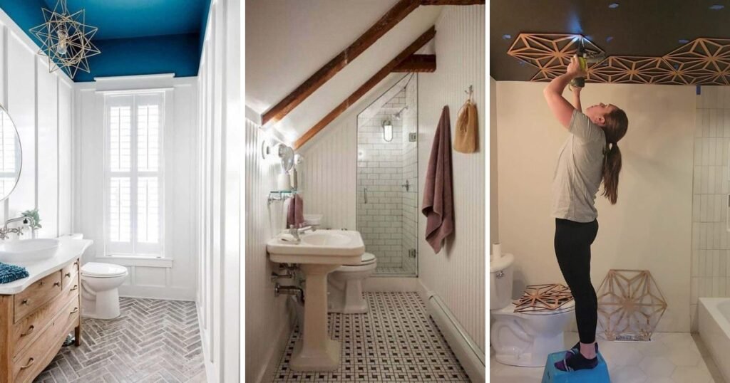 15 Easy Bathroom Ceiling Ideas Modern Ideas You Will Love