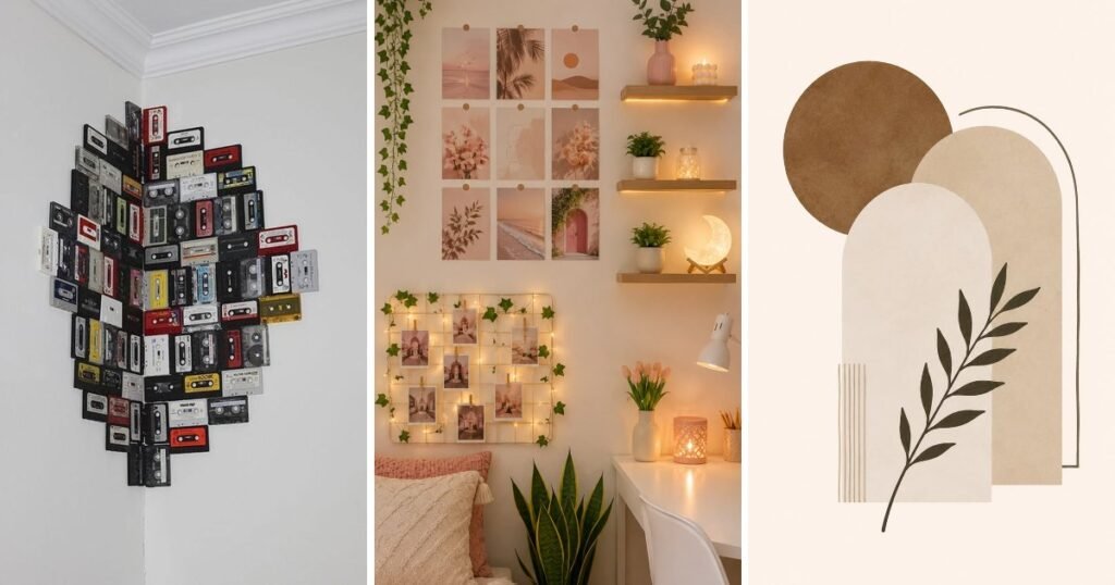 10 Fun Aesthetic Wall Decor For Small Spaces That Feel Cozy