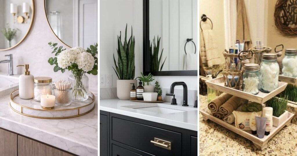 20 Best Bathroom Counter Decor Ideas to Try