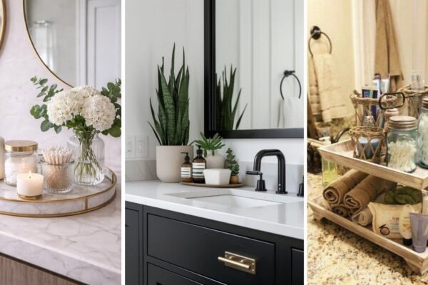 20 Best Bathroom Counter Decor Ideas to Try
