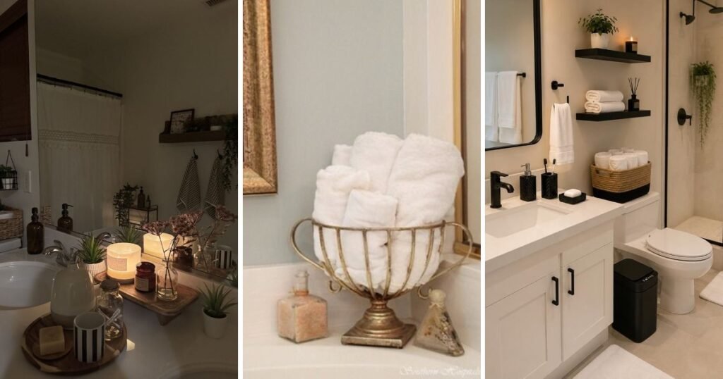 12 Top Modern Bathroom Counter Decor on a Budget