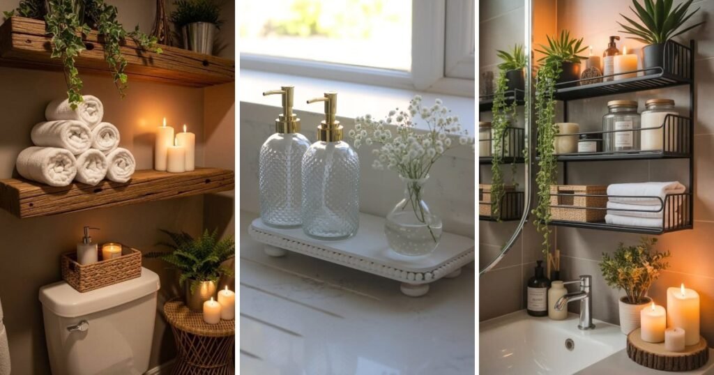 12 Top Bathroom Shelf Styling Ideas on a Budget
