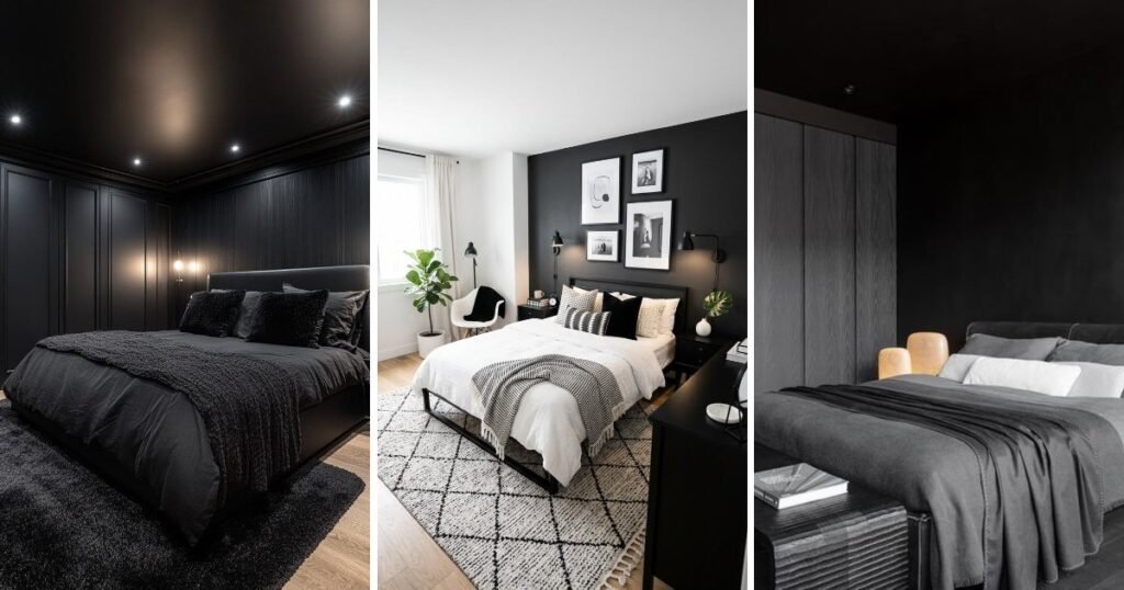 10 Fun Bedroom Ideas Black For Small Spaces That Feel Cozy