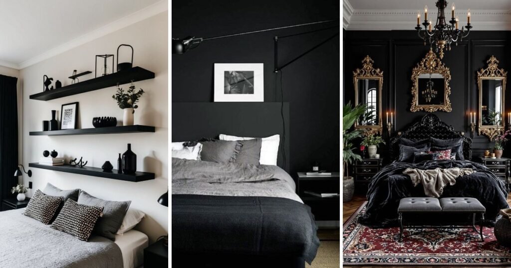 25 Cool Modern Bedroom Ideas Black for Any Home