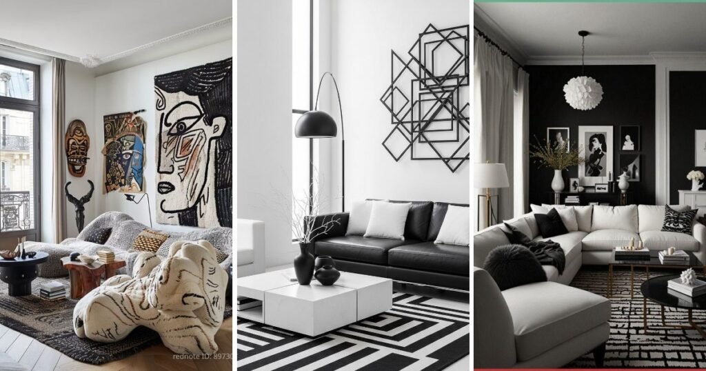 20 Best Modern Black And White Living Room Decor to Try
