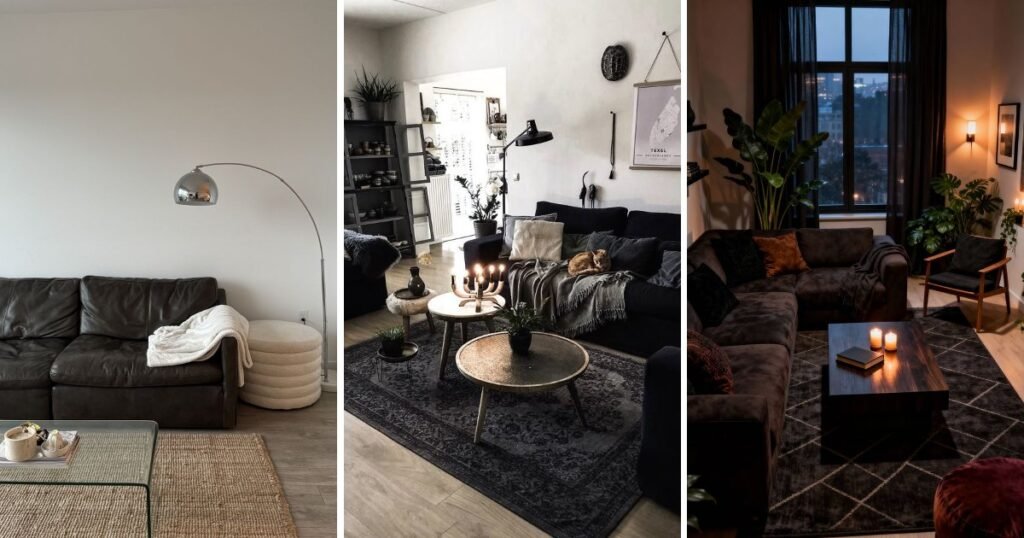 12 Top Black Couch Living Room Decor For Small Spaces to Try