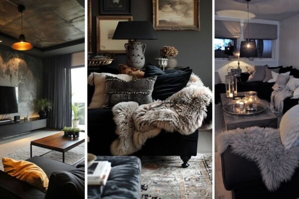 12 Top Black Living Room Decor Ideas on a Budget