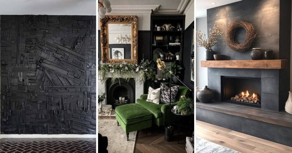 25 Cool Modern Black Living Room Decor for Any Home