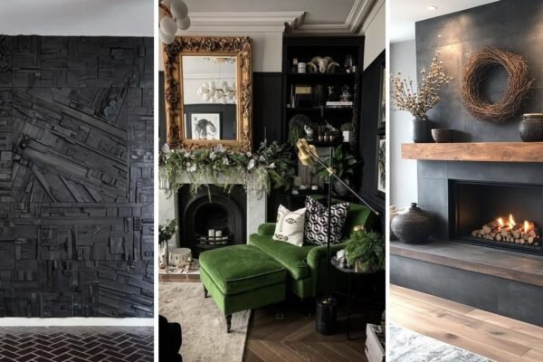 25 Cool Modern Black Living Room Decor for Any Home