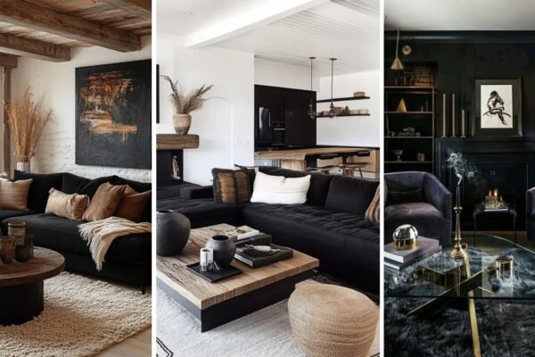 20 Best Black Living Room Ideas Apartments Ideas to Try