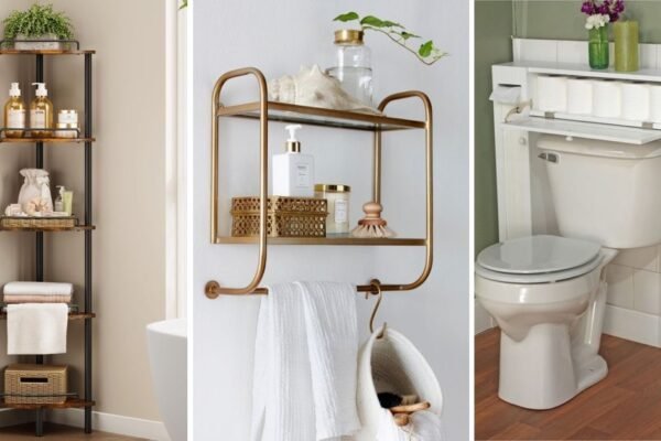 10 Fun Bathroom Shelf Decor For Small Spaces That Feel Cozy