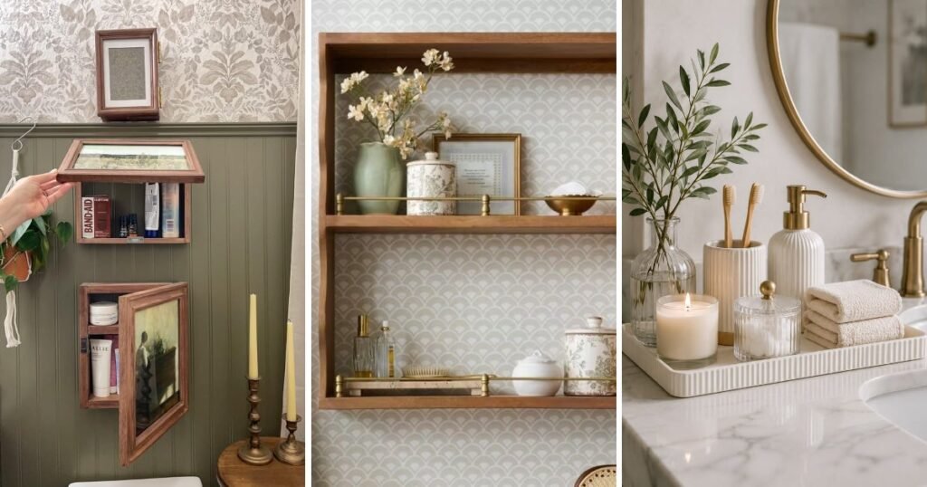 25 Cool Modern Bathroom Shelf Decor for Any Home