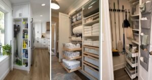12 Top Cleaning Closet Organization Ideas on a Budget