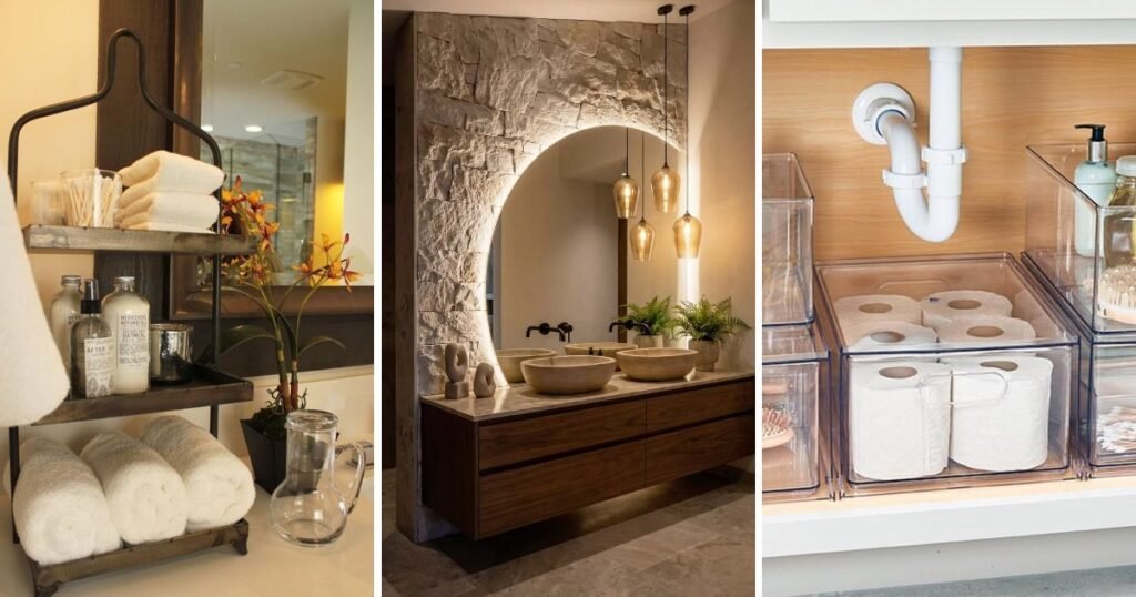 15 Easy Bathroom Sink Decor Ideas You Will Love