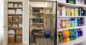 25 Cool Modern Cleaning Closet Organization for Any Home