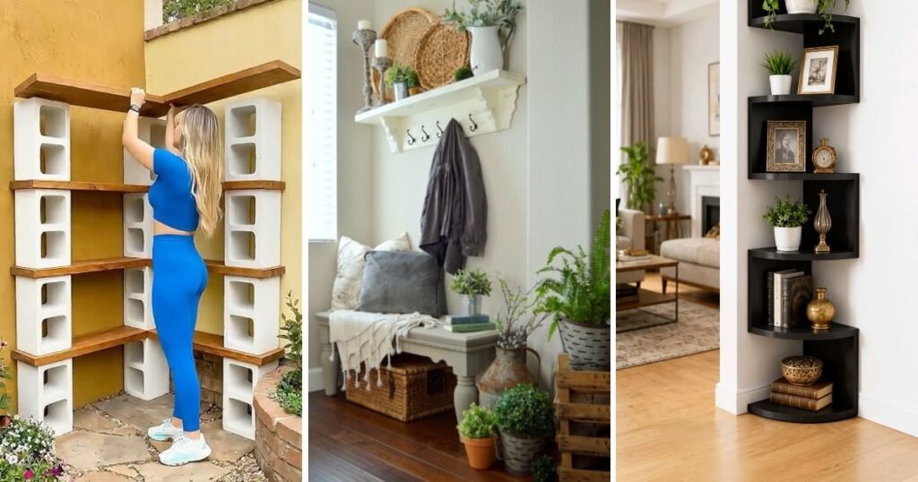 12 Top Corner Wall Decor For Small Spaces on a Budget