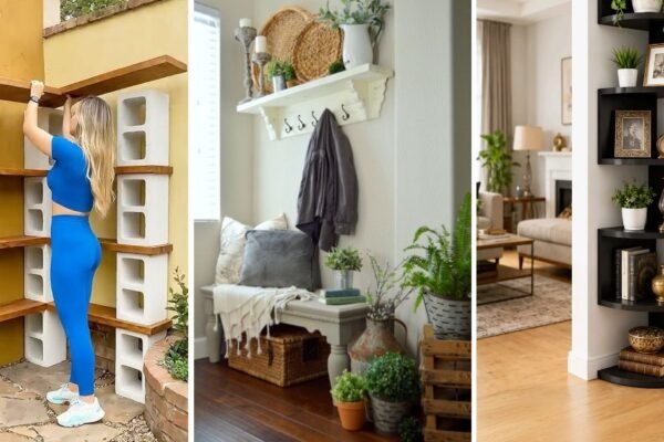12 Top Corner Wall Decor For Small Spaces on a Budget