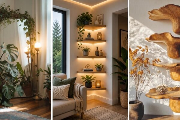 15 Easy Corner Wall Decor Ideas You Will Love