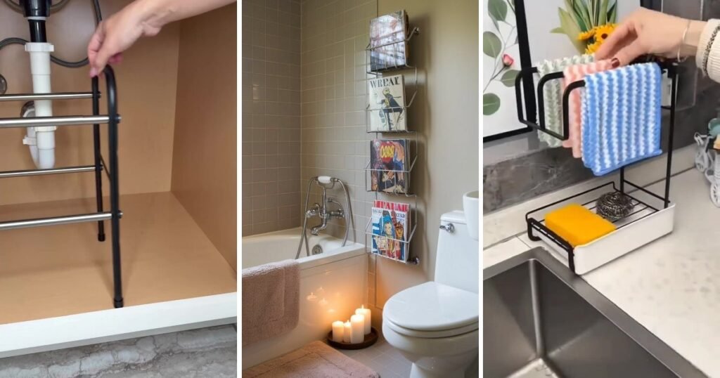 15 Easy Bathroom Storage Ideas For Small Spaces On A to Try