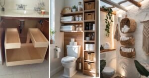 10 Fun Modern Bathroom Storage Ideas For Small Spaces to Try
