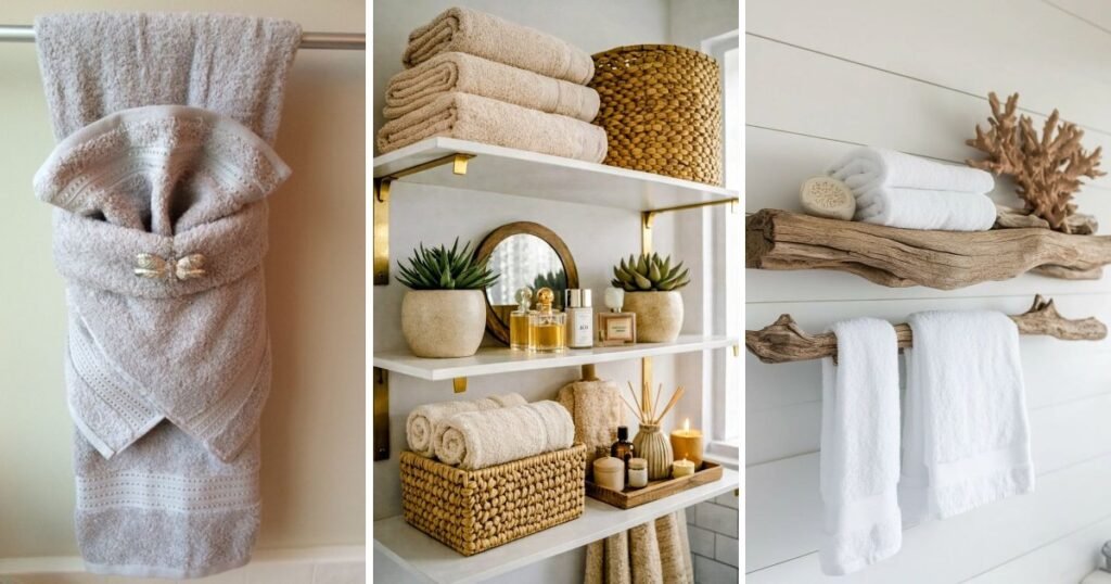 25 Cool Bathroom Towel Decor Ideas for Any Home