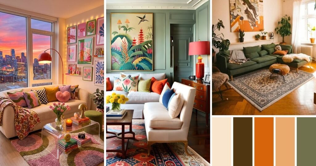 12 Top Modern Colourful Living Room Decor on a Budget