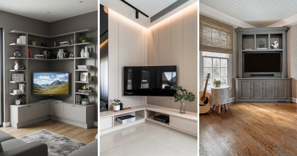 12 Top Corner TV Unit Ideas Living Room For Small to Try