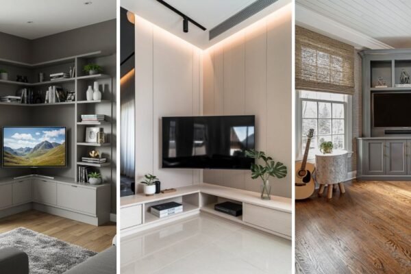 12 Top Corner TV Unit Ideas Living Room For Small to Try