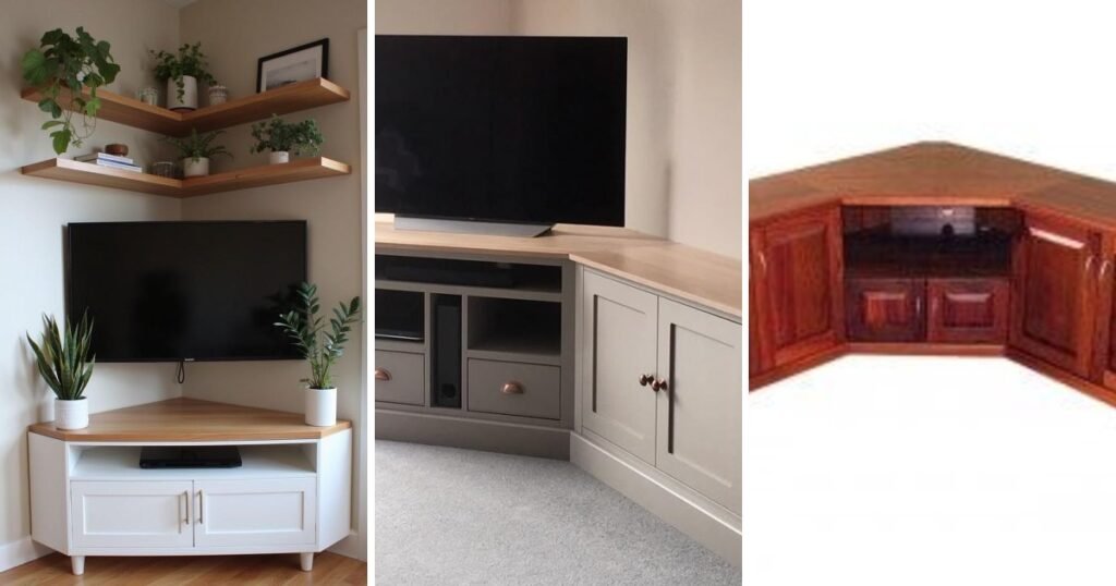 20 Best Modern Corner TV Unit Ideas Living Room to Try