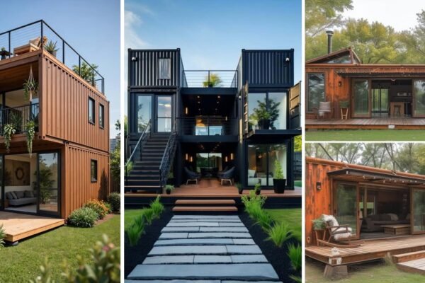 10 Fun Container House Design For Small Spaces to Try