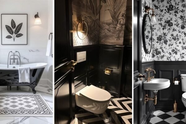 15 Easy Black And White Bathroom Decor For Small to Try