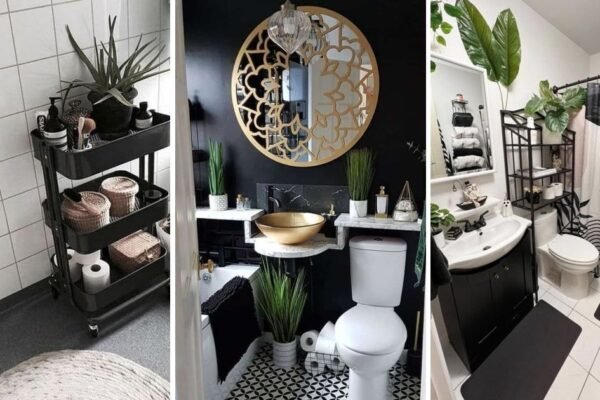 10 Fun Modern Black And White Bathroom Decor That Feel Cozy