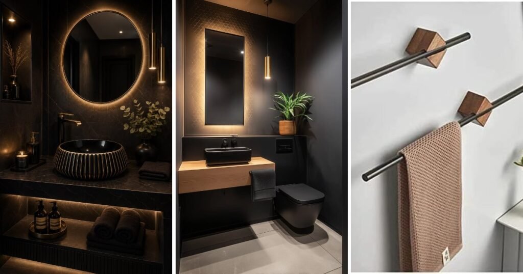 15 Easy Black Bathroom Decor For Small Spaces You Will Love