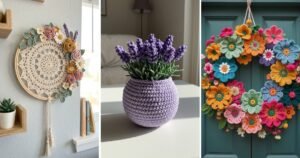 12 Top Crochet Home Decor For Small Spaces on a Budget