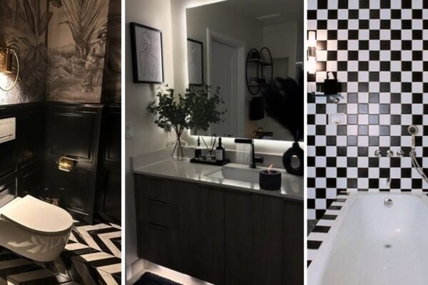 10 Fun Modern Black Bathroom Decor That Feel Cozy