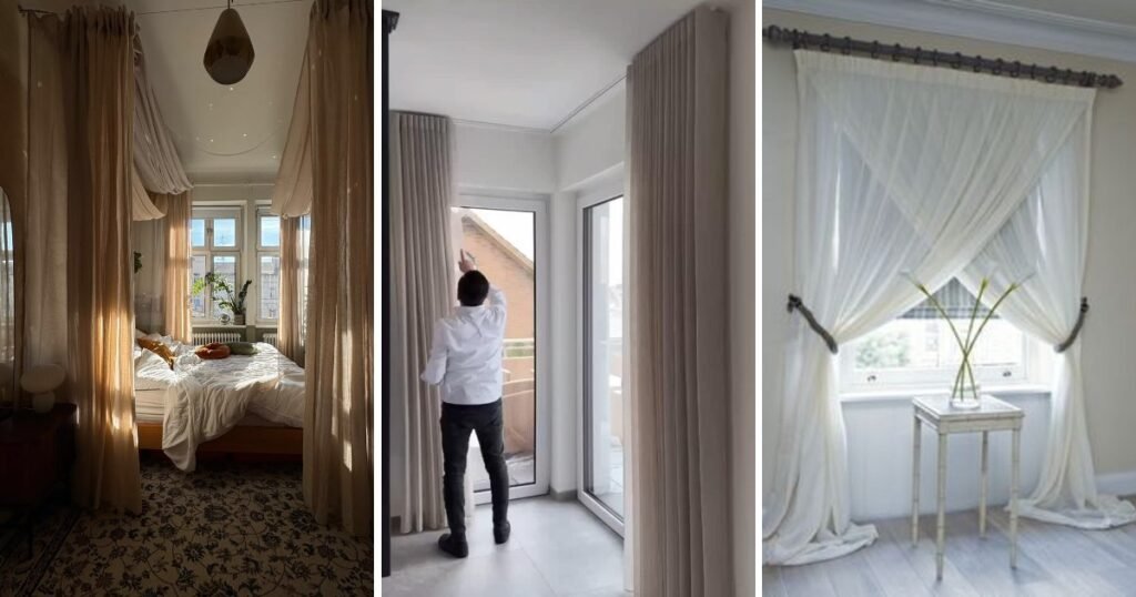 25 Cool Curtain Ideas For Bedroom For Small Spaces to Try