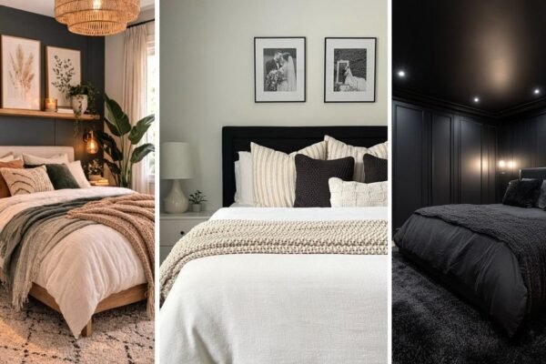 10 Fun Black Bedroom Decor Ideas That Feel Cozy