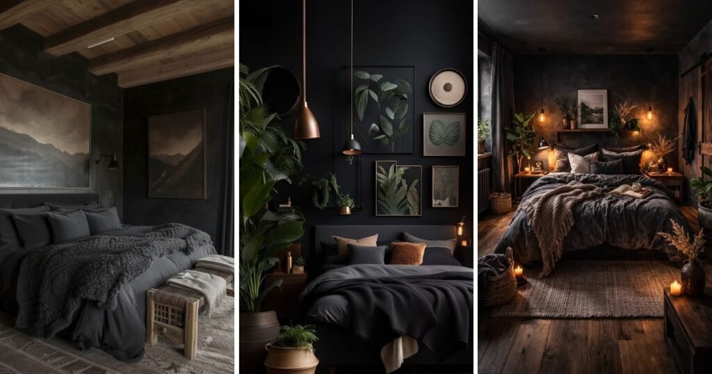 12 Top Modern Dark Bedroom Ideas Cozy on a Budget
