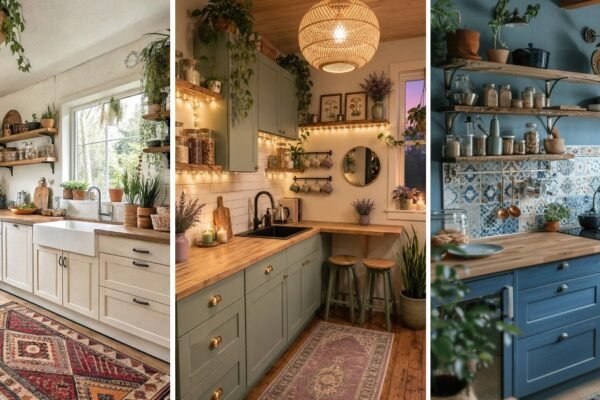 12 Top Modern Boho Kitchen Decor on a Budget