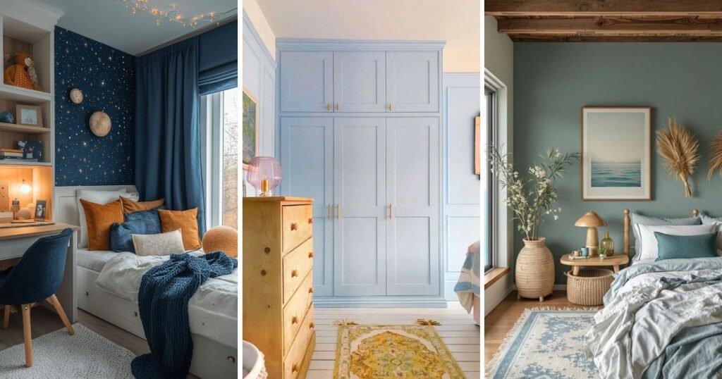 10 Fun Blue Bedroom Decor For Small Spaces That Feel Cozy