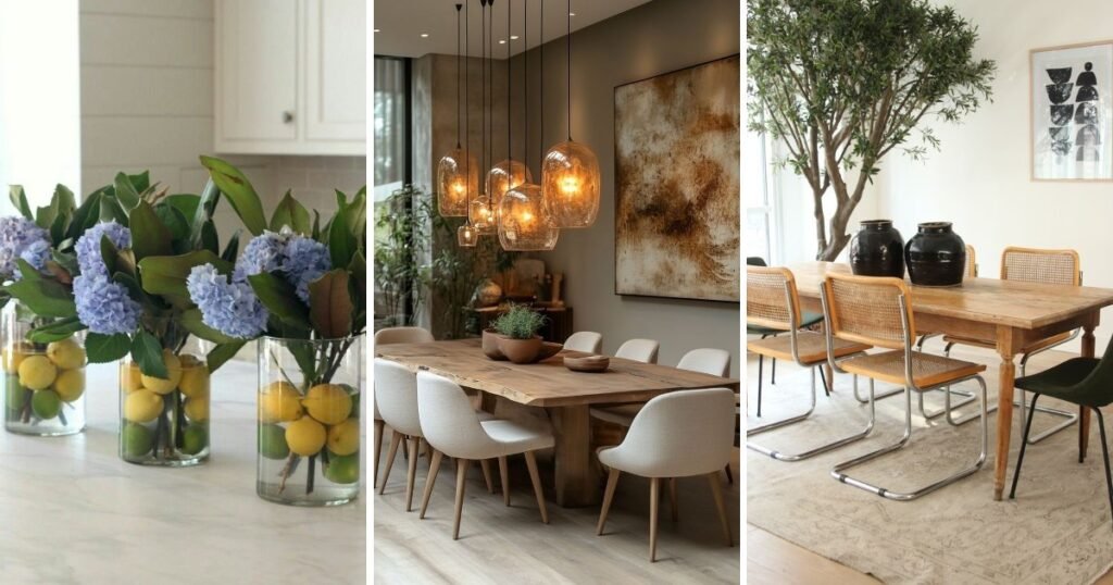 10 Fun Dining Room Table Decor For Small Spaces to Try